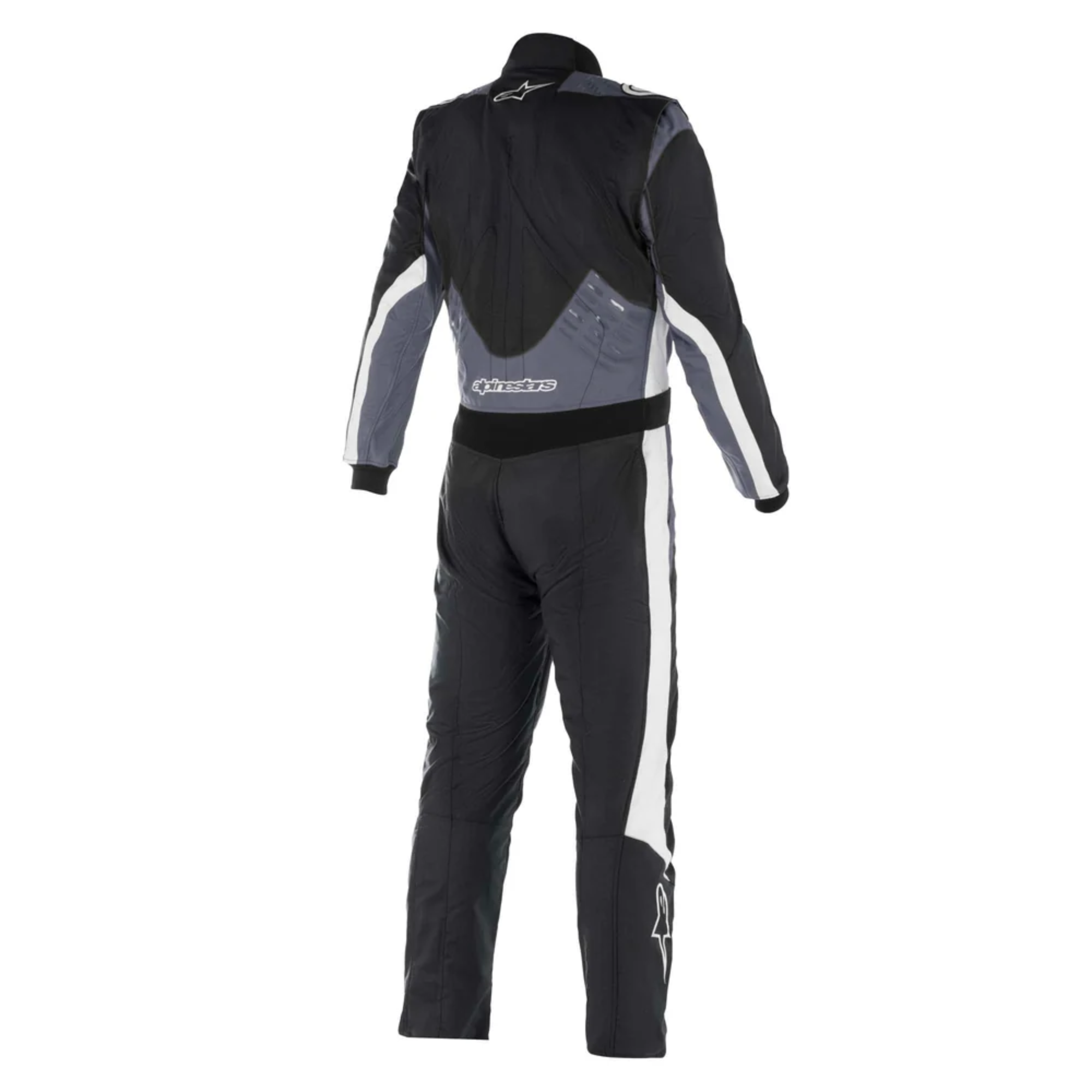 The back of the black, asphalt and white Alpinestars GP Pro Comp v2 Racing Suit - Boot Cut.