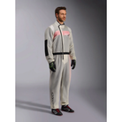 The Alpinestars Kart Rain Suit on a model at an angle.