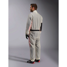 The Alpinestars Kart Rain Suit on a model from the back at an angle.