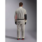 The Alpinestars Kart Rain Suit on a model from the back.