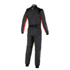 The back of the black and red Alpinestars KMX-9 v3 S Graph-3 Youth Kart Racing Suit.