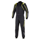 The black and yellow Alpinestars Race v2 Racing Suit.