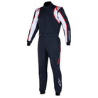 The black, red and white Alpinestars Race v2 Racing Suit.