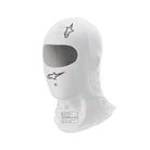 The white Alpinestars Race v3 Racing Balaclava.