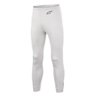 The front of the white Alpinestars Race v3 Racing Underpants.