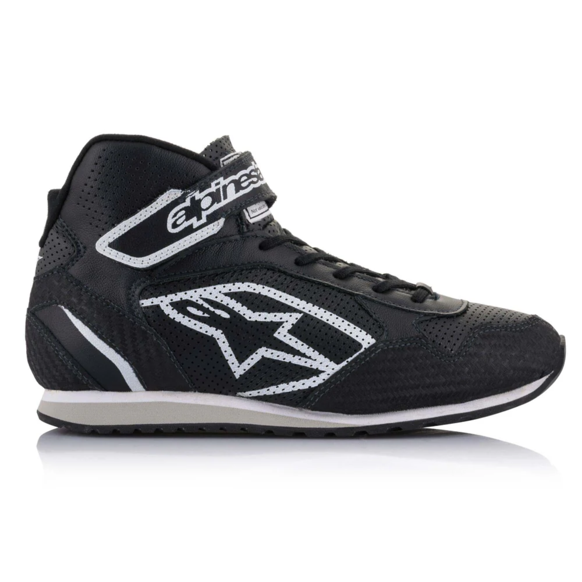 The Alpinestars Radar Pit Crew Shoes from Alpinestars shown from the side.