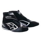 The black and white Alpinestars SP+ Racing Shoes - SFI 3.3.