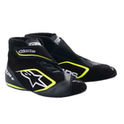 The black and yellow Alpinestars SP+ Racing Shoes - SFI 3.3.