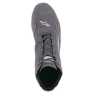 The top of the gray Alpinestars SP v2 Racing Shoes.