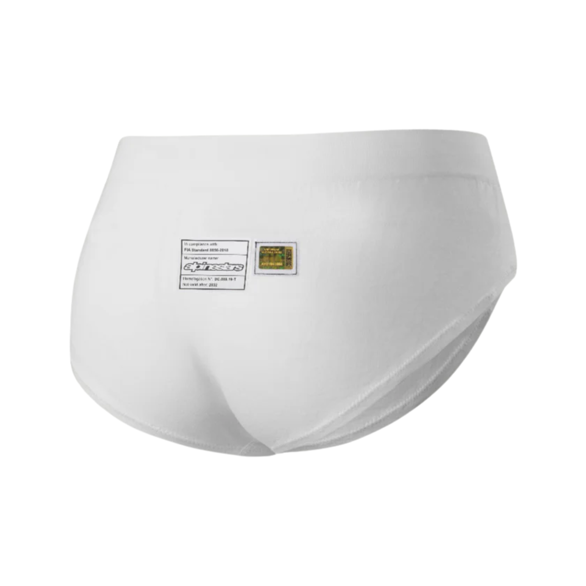 The back of the white Alpinestars Stella Tech ZX Women's Briefs.