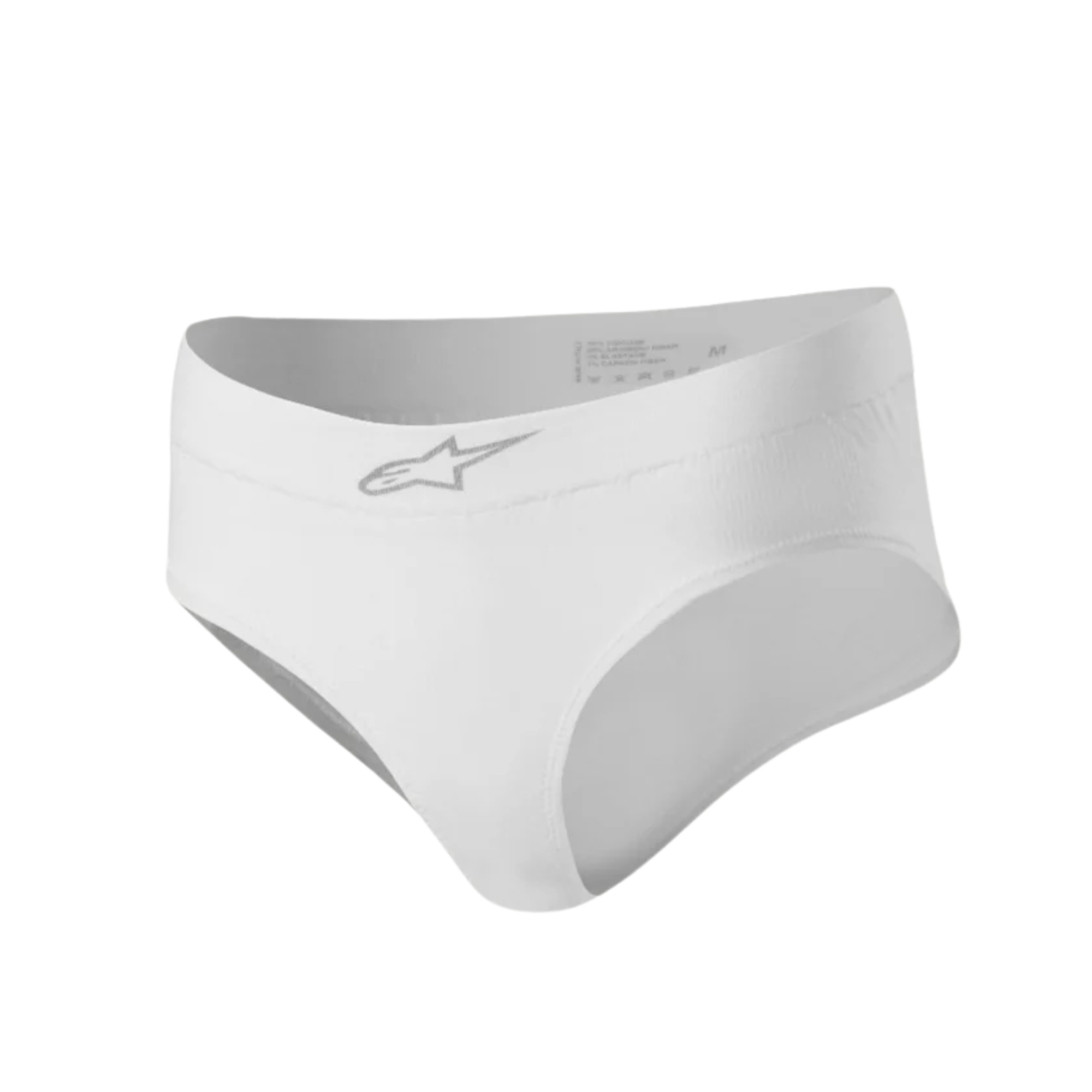 The front of the white Alpinestars Stella Tech ZX Women's Briefs.