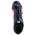 The top of the black, white and red Alpinestars Supermono v2 Racing Shoes.