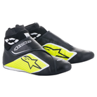 The black, yellow and white Alpinestars Supermono v2 Racing Shoes.
