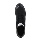 The top of the black and white Alpinestars Supertech Racing Shoes.