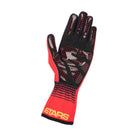 The palm of the red Alpinestars Tech-1 K Race S v2 Youth Karting Gloves - Future.