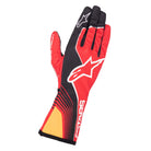 The back of the red Alpinestars Tech-1 K Race v2 Karting Gloves - Future.