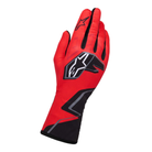 The red, black and white Alpinestars Tech-1 K Race v2 Karting Gloves - Graphic 1.