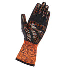 The palm of the orange Alpinestars Tech-1 K Race v2 Karting Gloves - Vertical.