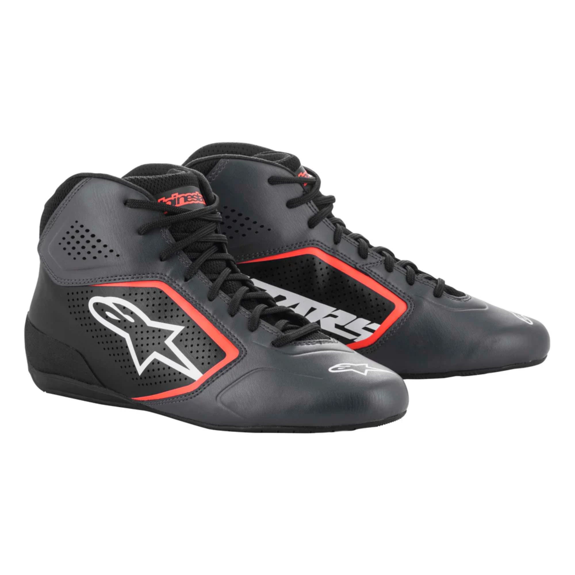 The black and red Alpinestars Tech 1-K Start v2 Karting Shoes.
