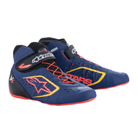 The navy, red, and yellow Alpinestars Tech 1-KX v2 Karting Shoes from Alpinestars.