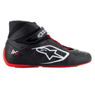 The red and black Alpinestars Tech 1-KX v3 Karting Shoes showing the side of the shoe.