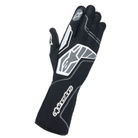 The black and anthracite Alpinestars Tech-1 KX v4 Karting Gloves.