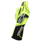 The yellow and black Alpinestars Tech-1 KX v4 Karting Gloves.