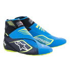 The black, blue and yellow Alpinestars Tech 1-KZ v2 Karting Shoes.