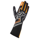 The black and orange Alpinestars Tech-1 Race v3 Racing Gloves.