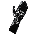 The black and grey Alpinestars Tech-1 Race v4 Racing Gloves.