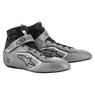 The silver, black and white Alpinestars Tech-1 Z v2 Racing Shoes.