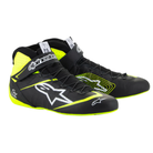 The black and yellow Alpinestars Tech-1 Z v3 Racing Shoes - SFI 3.3.