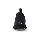 The black Alpinestars Tech Gaming Shoes showing the front, or the toes.