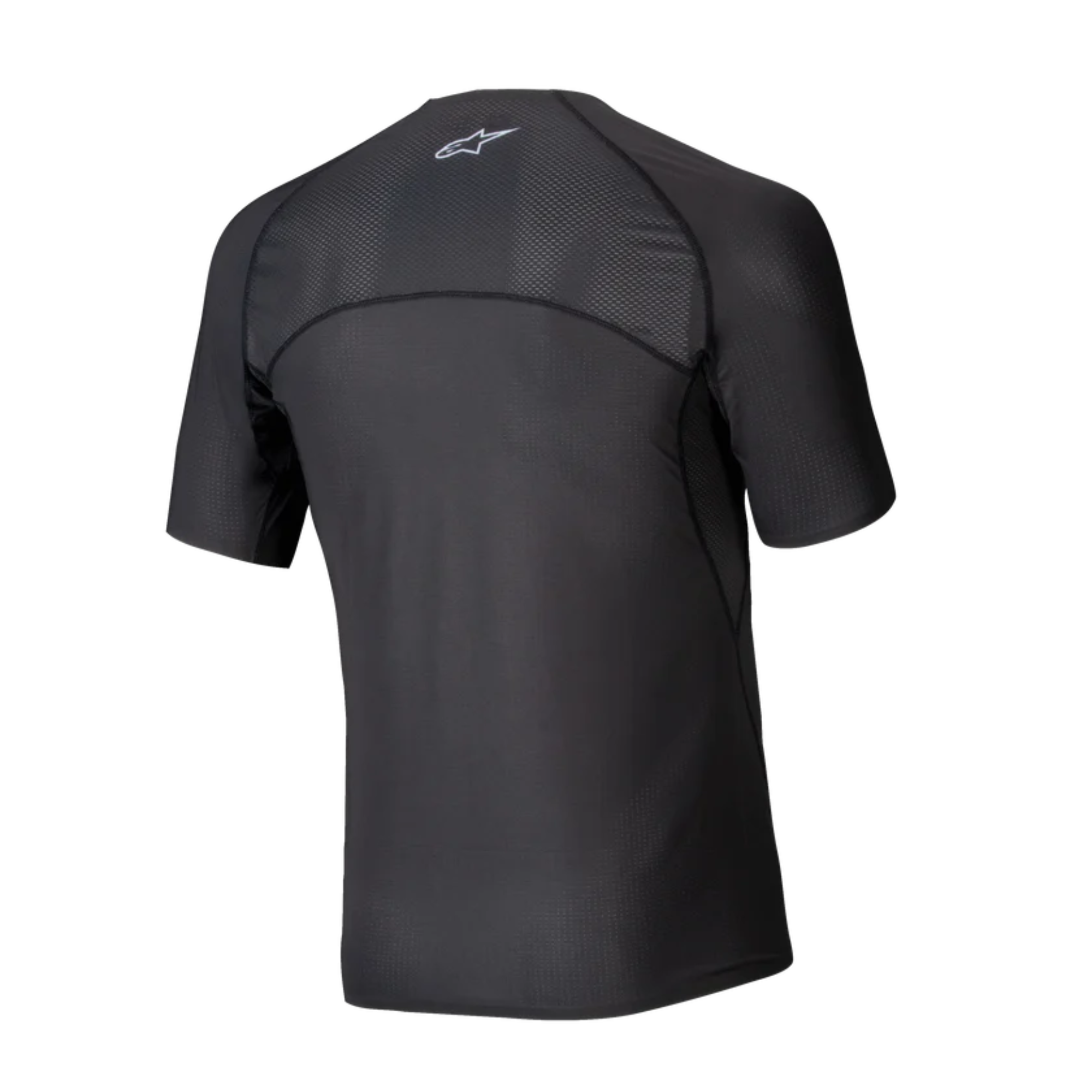 The back of the black Alpinestars Tech KX Karting T-Shirt.