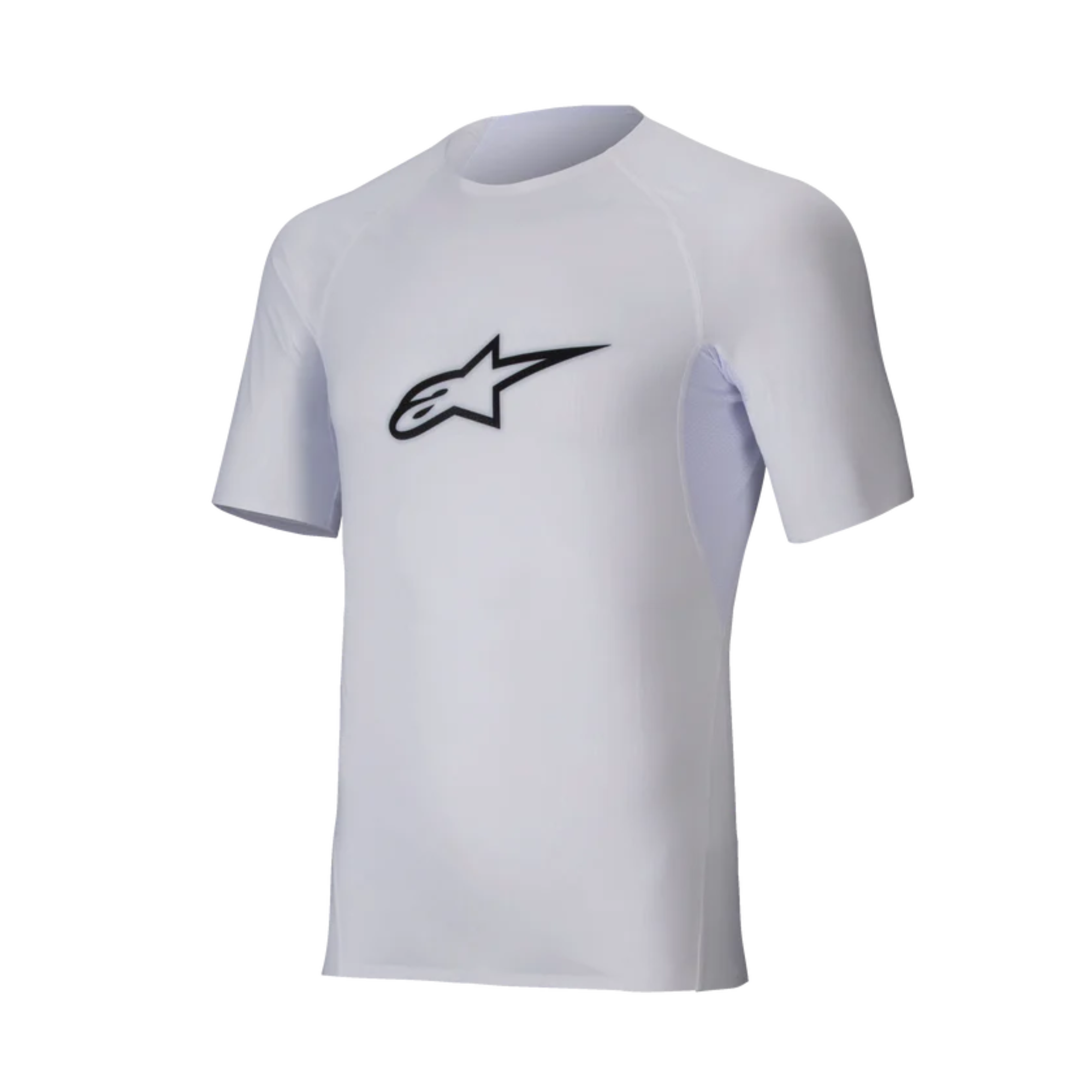 The front of the white Alpinestars Tech KX Karting T-Shirt.