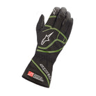 The back of the Alpinestars Tempest v2 S WP Youth Karting Gloves.