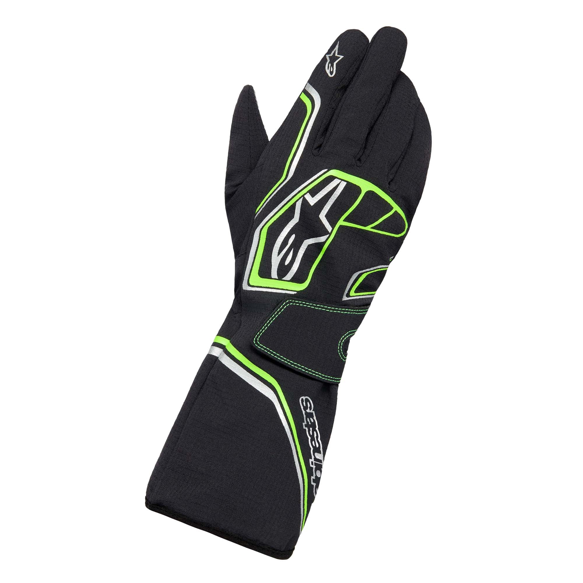 The back of the Alpinestars Tempest v3 Waterproof Karting Gloves.