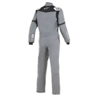 The back of the grey and black Alpinestars Vapor S Youth Racing Suit from Alpinestars.
