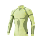 The yellow Alpinestars ZX Evo v2 Racing Undershirt.