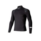 The front of the black Alpinestars ZX Evo v3 Racing Undershirt.