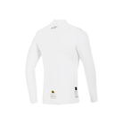 The back of the white Alpinestars ZX Evo v3 Racing Undershirt.