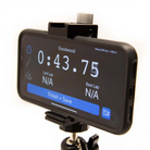 The APEX Pro Motorsport Phone Mount with a phone.