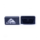The front and back of the APEX Pro OBD II Interface.