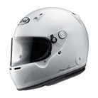 The white SA2020 & FIA8859 homologated Arai GP-5W Racing Helmet.