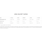 The sizing guide for auto racing helmets from Arai Helmets from Everyday Motorsports. all-groups