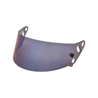 The blue chrome B2 Apex Helmet Shield.