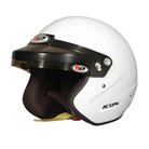 The Snell SA2020 white B2 Icon Racing Helmet.