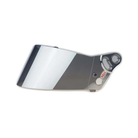The silver chrome, fog-free Bell 280 Helmet Shield - SRV (Fits SA2005 M4, M4 Pro).
