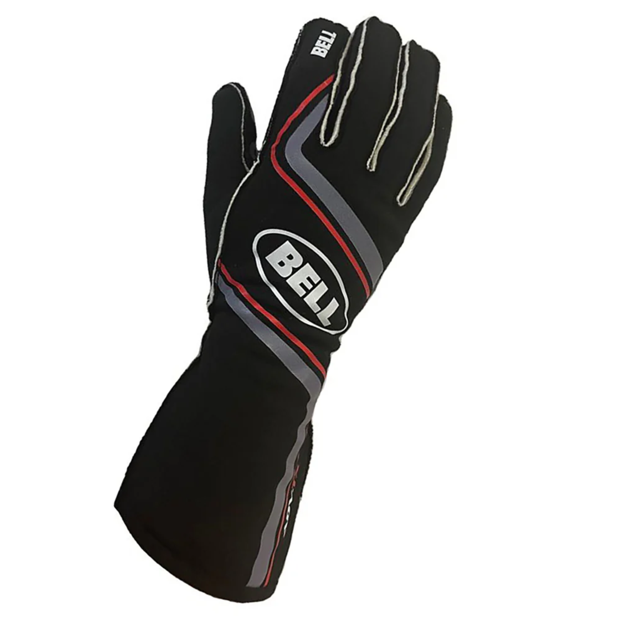 A single black and red Bell ADV-TX Racing Glove from Bell.