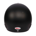 The back of the SA2020 rated black Bell GP3 Sport Racing Helmet.